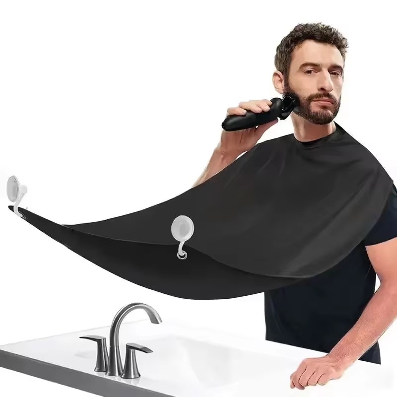 Shaving Mirror Suction - 1-4 Peças Aventais de Barba Masculinos