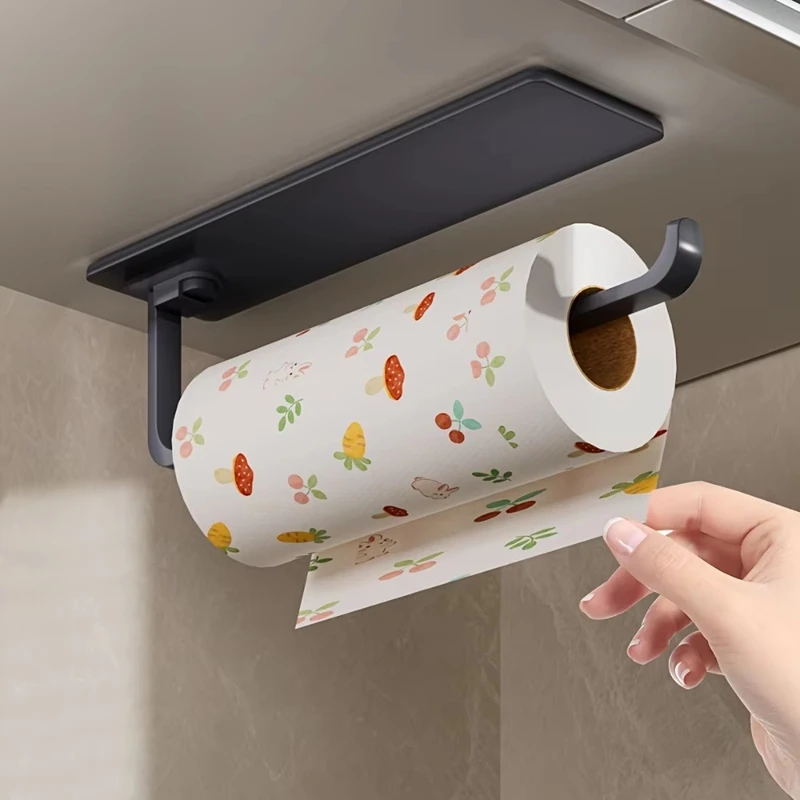 Towel Bar Stainless - Suporte Adesivo para Papel Toalha de