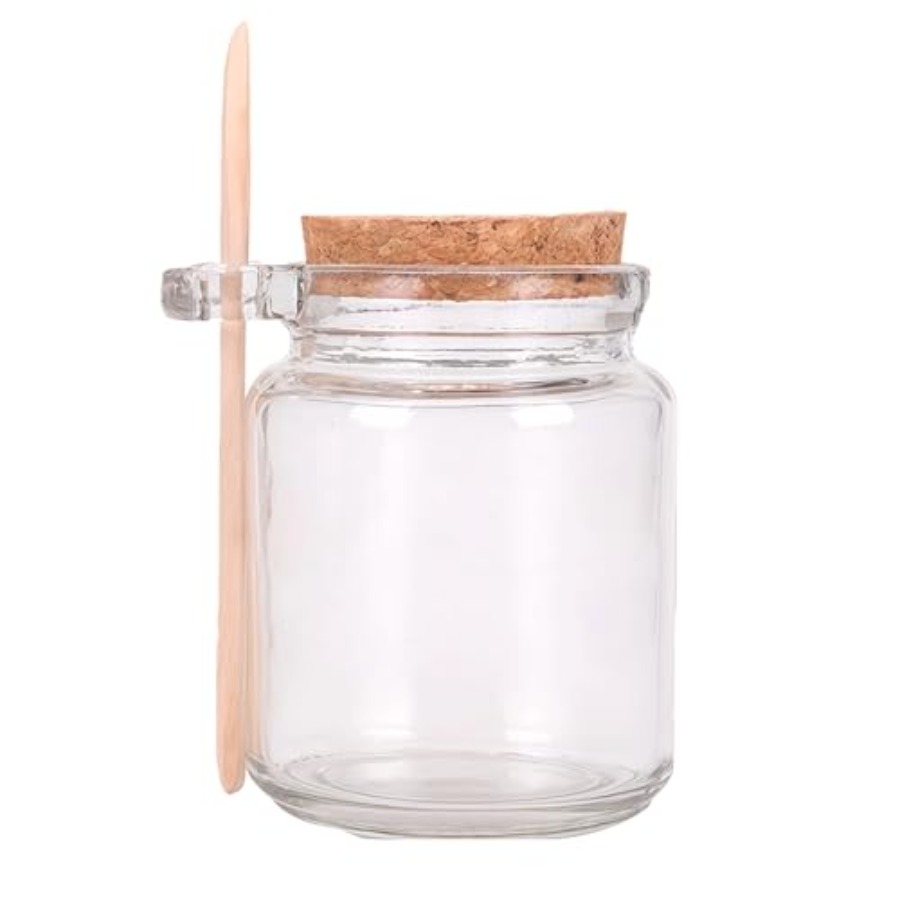 Bath Salts Jar - 1 unidade de frasco de vidro