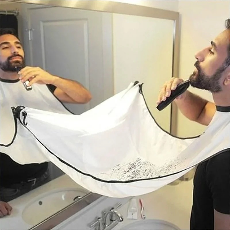 Shaving Mirror Suction - Avental criativo para barbear masculino, espelho