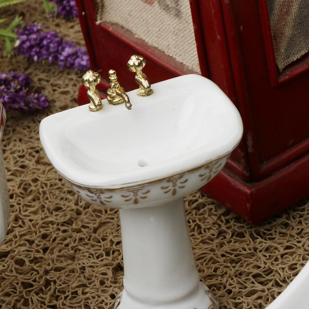 Home Bathroom Scales - Conjunto de Banheiro em Cerâmica para