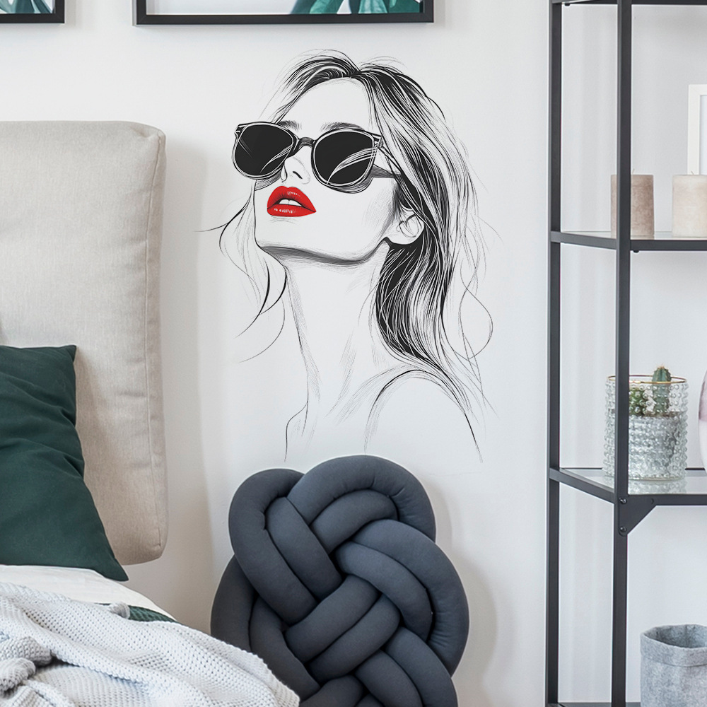 Home Bathroom Wallpaper - Adesivo de parede de beleza urbana
