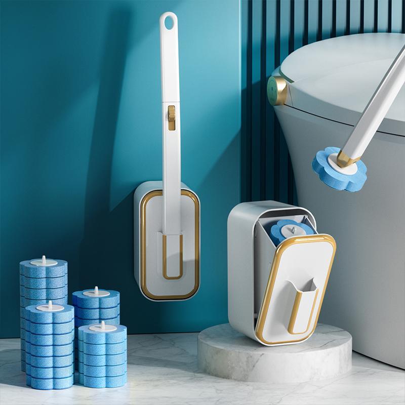 Plunger Toilet - Conjunto de Escova Sanitária de Parede