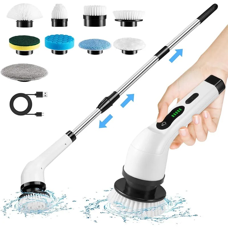 Plunger Toilet - Escova de Limpeza Elétrica Multifuncional Sem