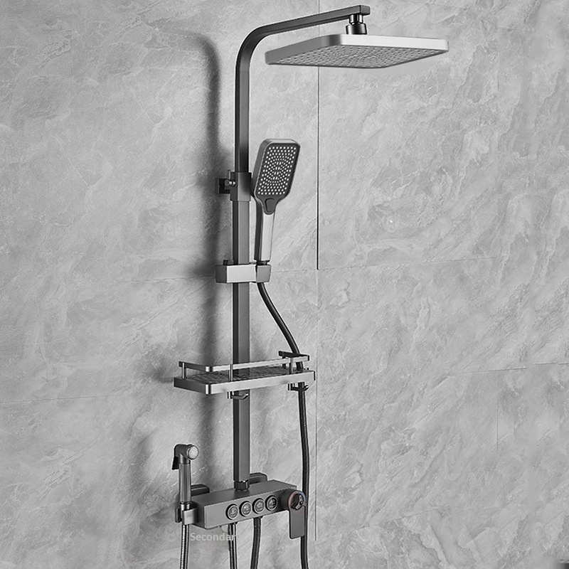 Home Bath - Conjunto de Chuveiro em Aço Inoxidável