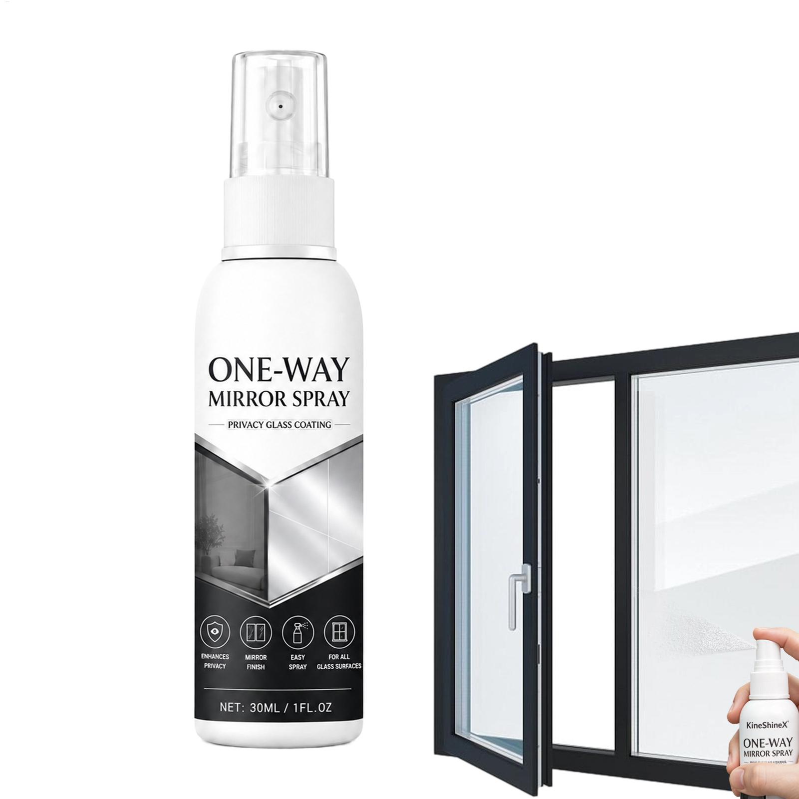 Home Bathroom Window Tint - Spray de Efeito Espelho para Janelas