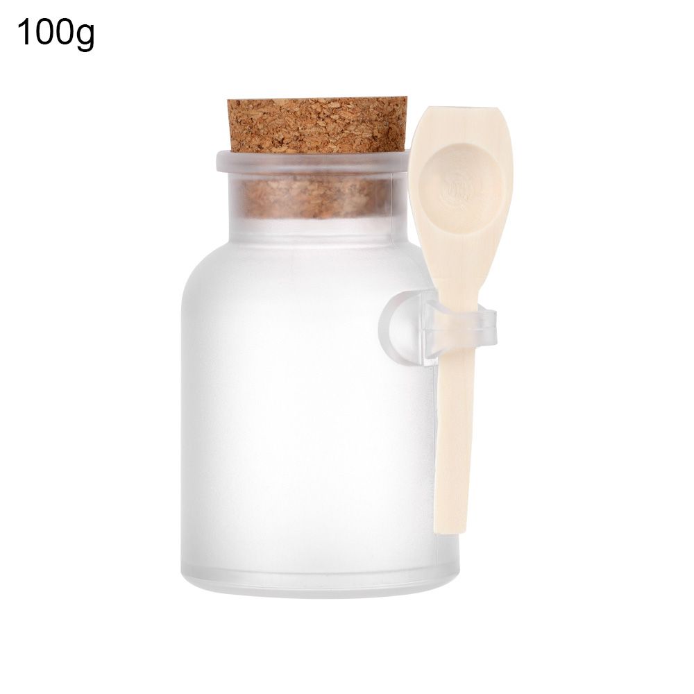 Bath Salts Jar - Frasco Organizador Portátil Recarregável de 100-500g