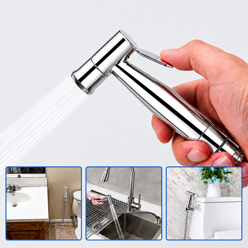 Plunger Toilet - Bico Pulverizador Portátil de Bidê com