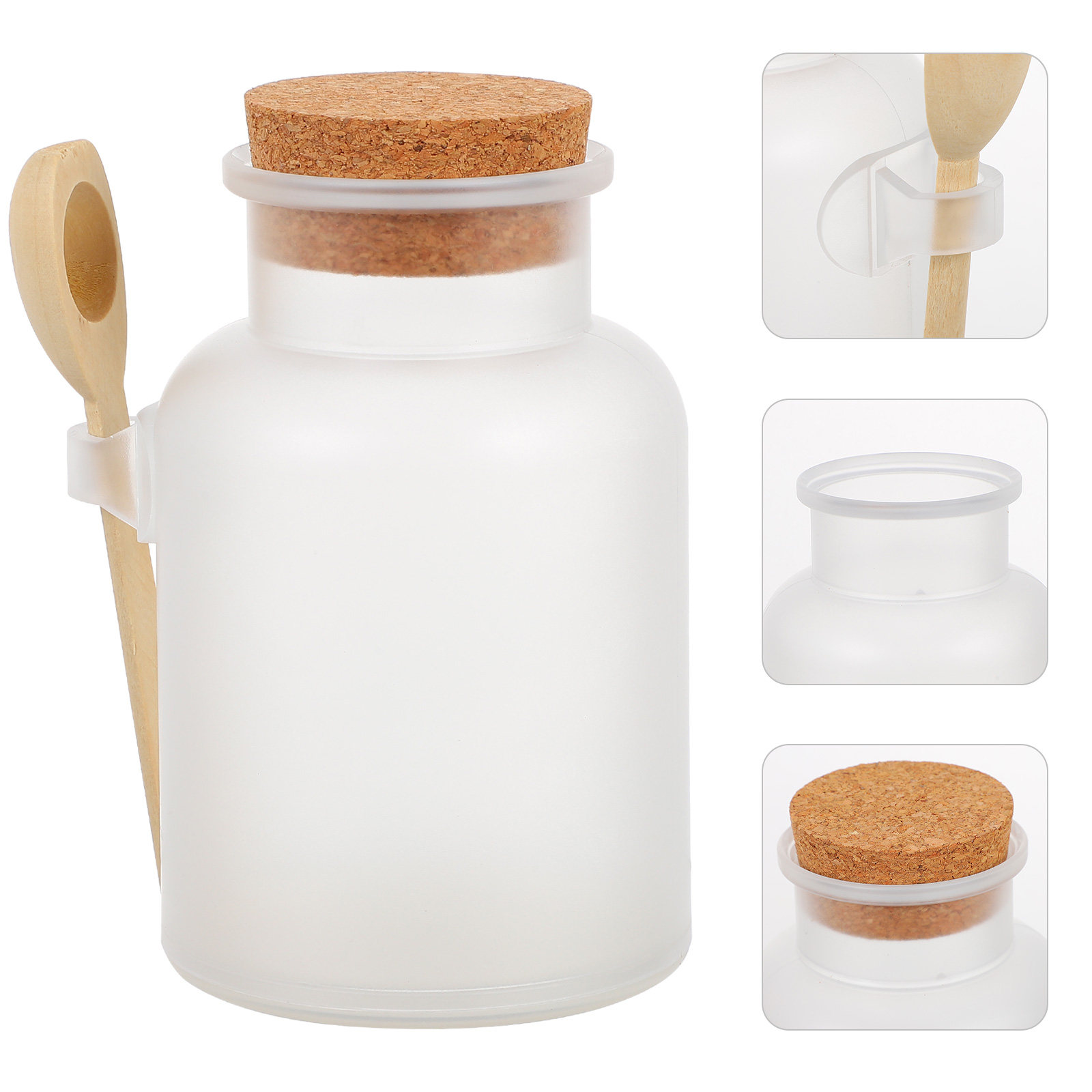 Bath Salts Jar - 1 unidade de frasco pequeno portátil