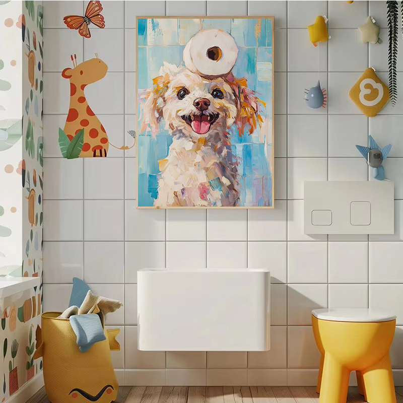 1 unidade de Pôster de Papel H - Home Bathroom Wallpaper avaliação e preço