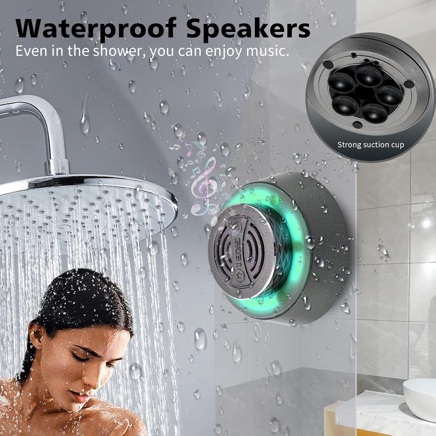 Mini alto-falante bluetooth ch - Home Bathroom Called avaliação e preço