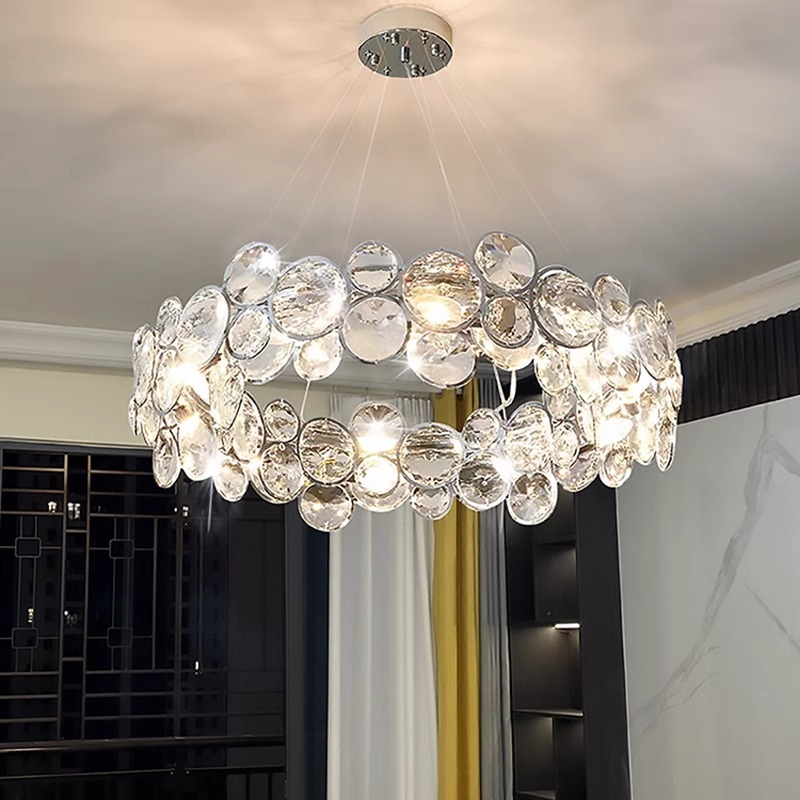 Lustre de Cristal Moderno de L - Home Bathroom Design Simple avaliação e preço
