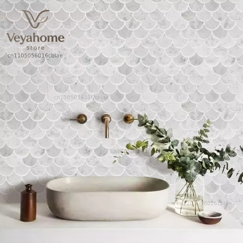 Mosaico de Mármore com Efeito  - Home Bathroom Scales avaliação e preço