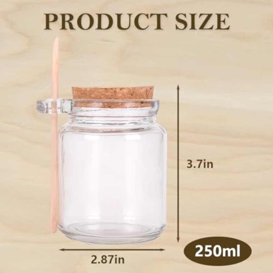 1 unidade de frasco de vidro t - Bath Salts Jar avaliação e preço