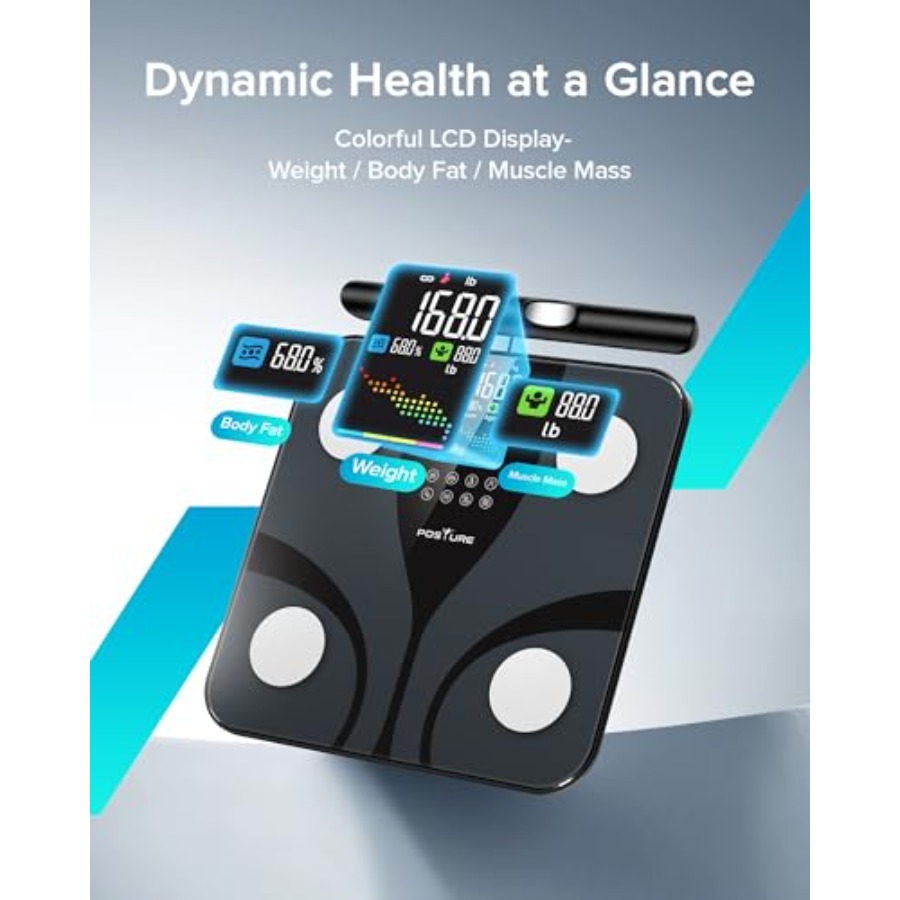 Balança digital inteligente pa - Home Bathroom Scales avaliação e preço