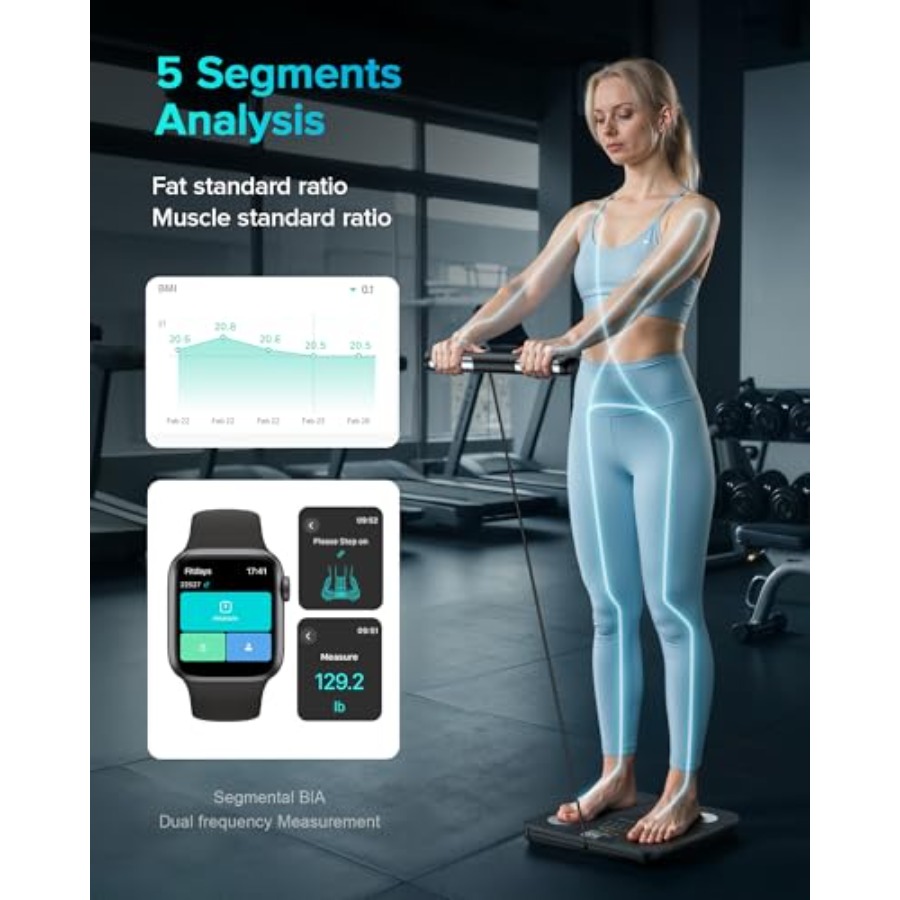 Balança digital inteligente pa - Home Bathroom Scales avaliação e preço