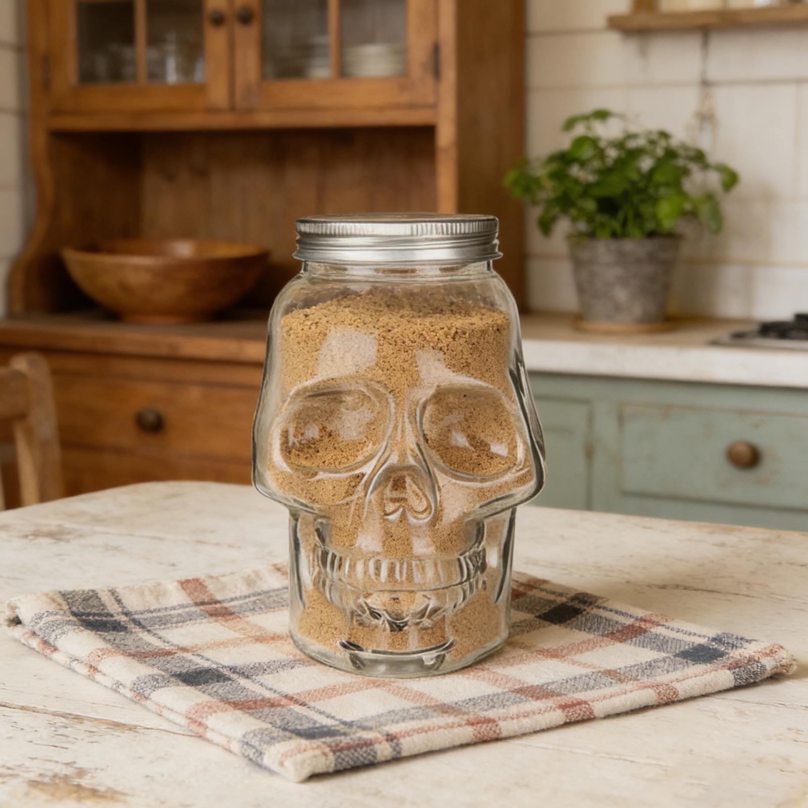 Potes de Caveira Exclusivos Re - Bath Salts Jar avaliação e preço