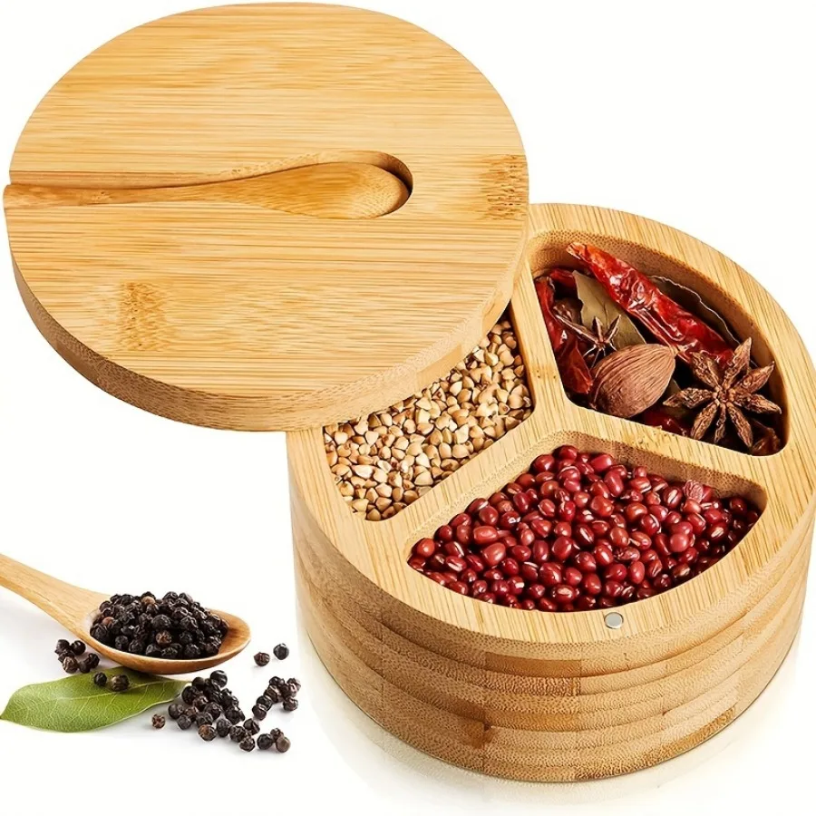 Pote de Bambu com Tampa de Mad - Bath Salts Jar avaliação e preço