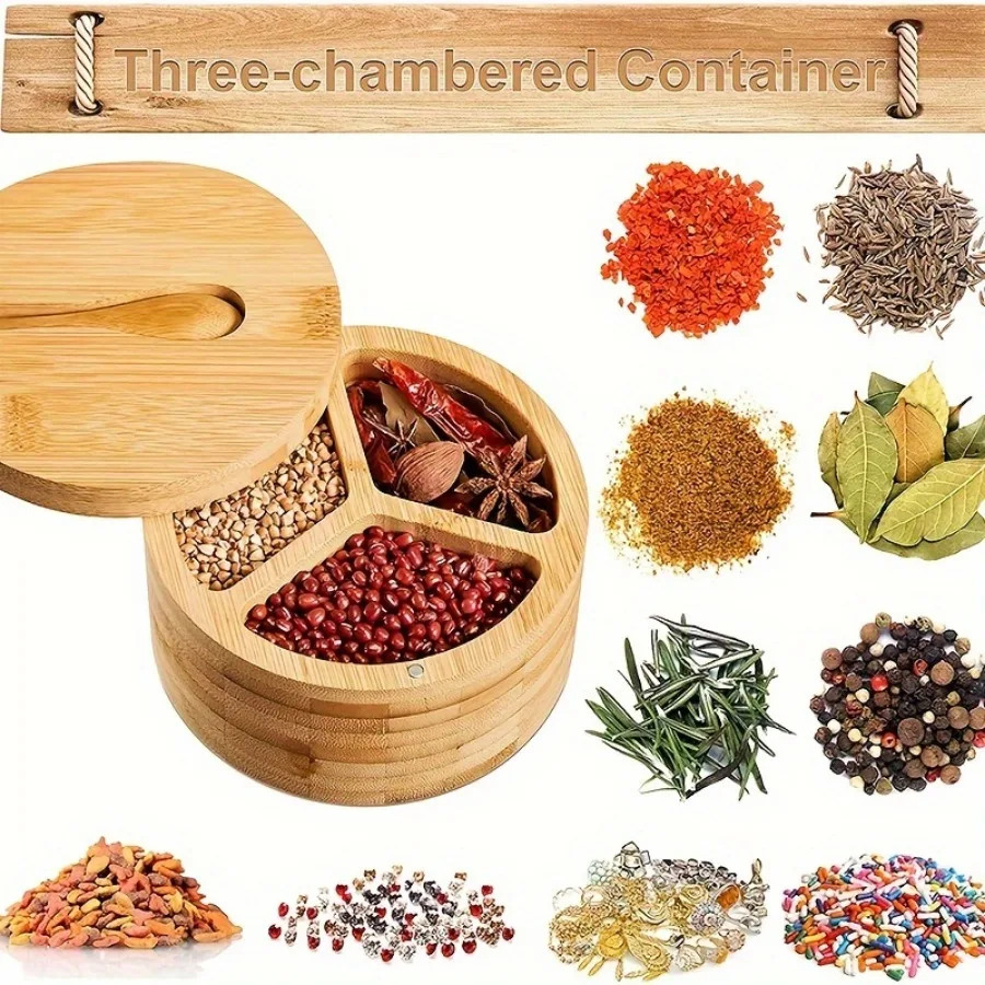 Pote de Bambu com Tampa de Mad - Bath Salts Jar avaliação e preço