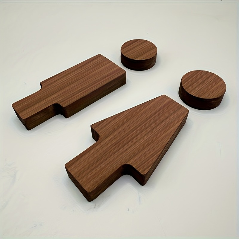 2 peças sinal de banheiro de m - Home Bathroom Door avaliação e preço