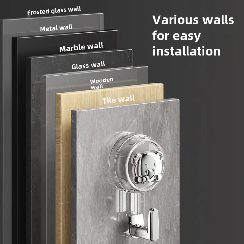 Gancho Adesivo de Sucção para  - Home Bathroom Door avaliação e preço