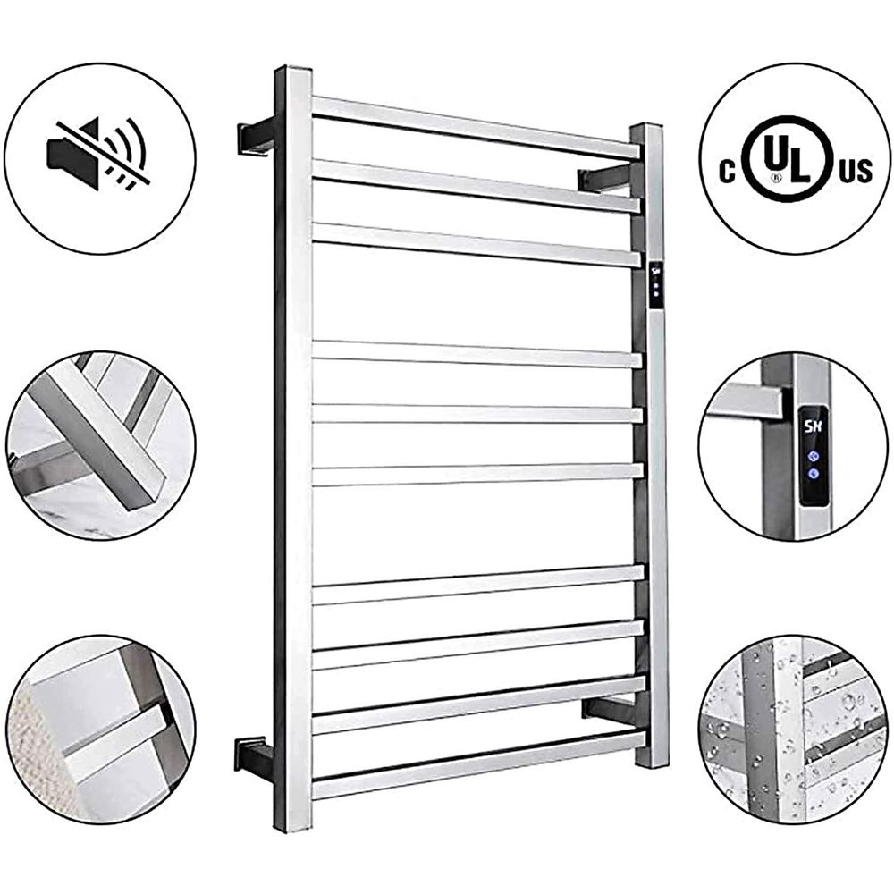 Aquecedor de toalhas elétrico, - Towel Bar Stainless avaliação e preço