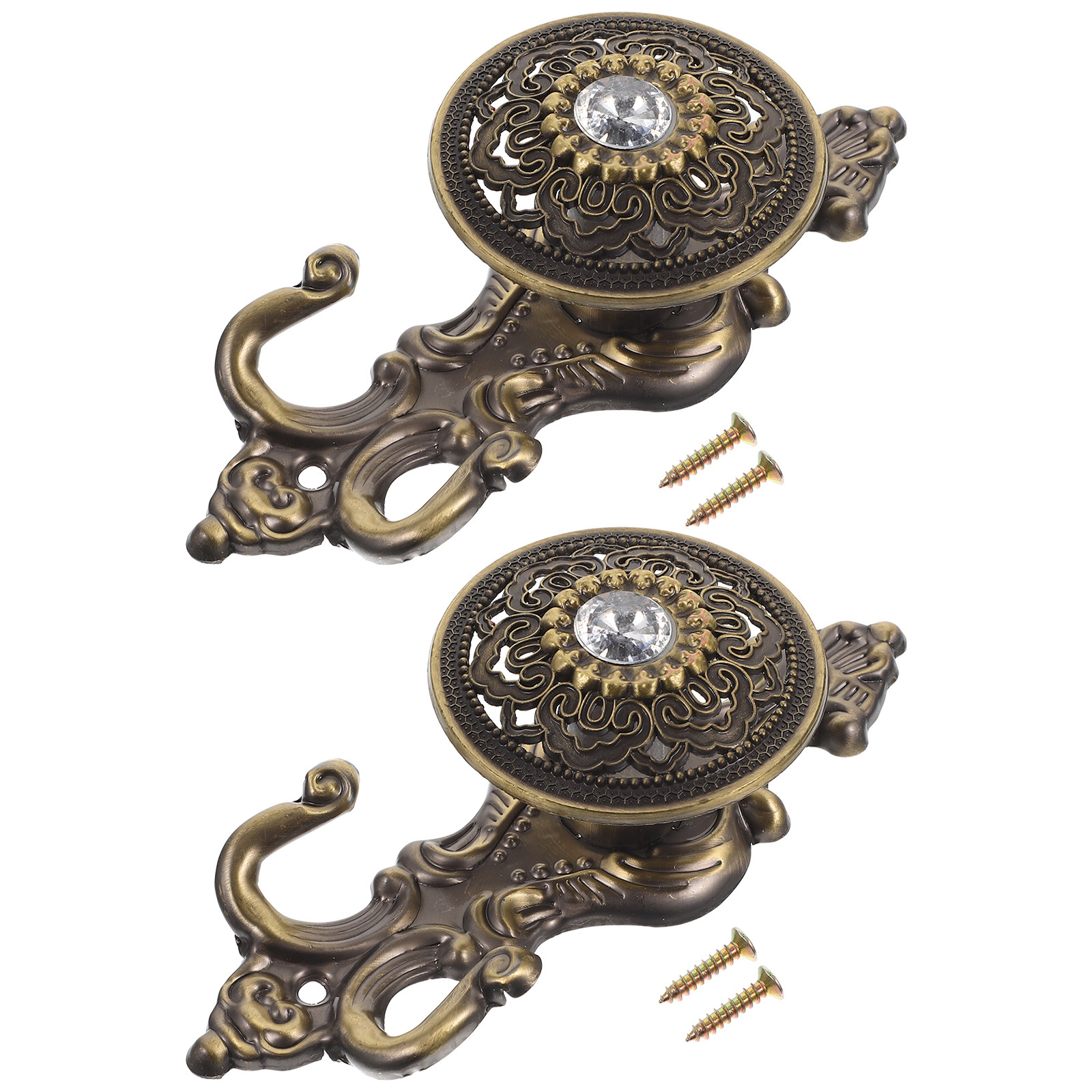 2 Peças Ganchos Elegantes Retr - Home Bathroom Door avaliação e preço