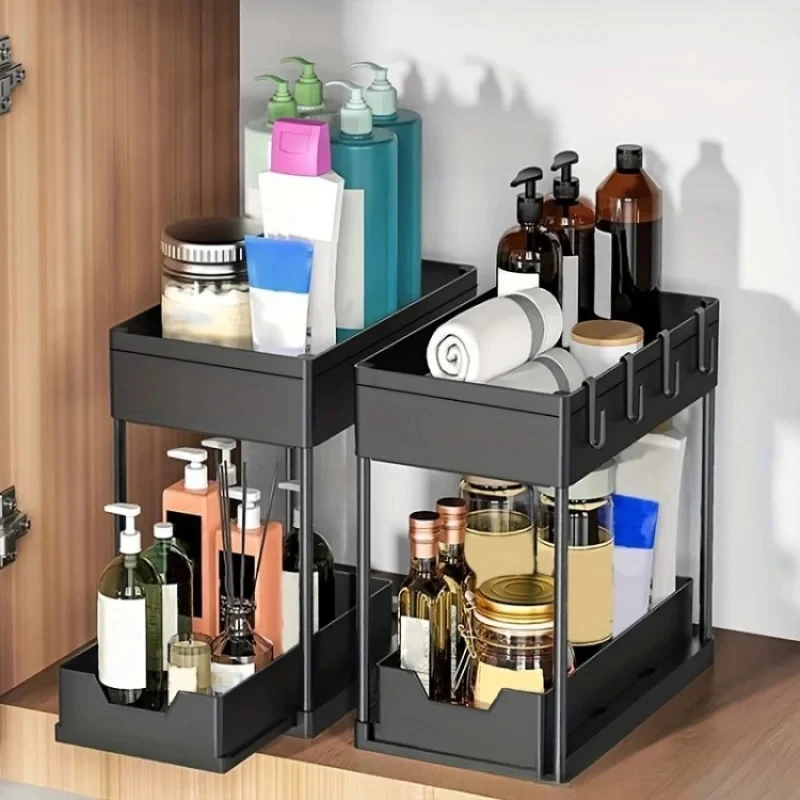 Organizador Deslizante de 2 Ní - Home Depot Bathroom Sink avaliação e preço
