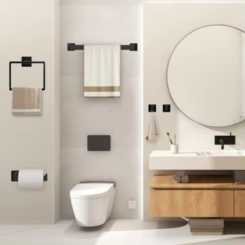 Conjunto de Acessórios de Banh - Towel Bar Stainless avaliação e preço