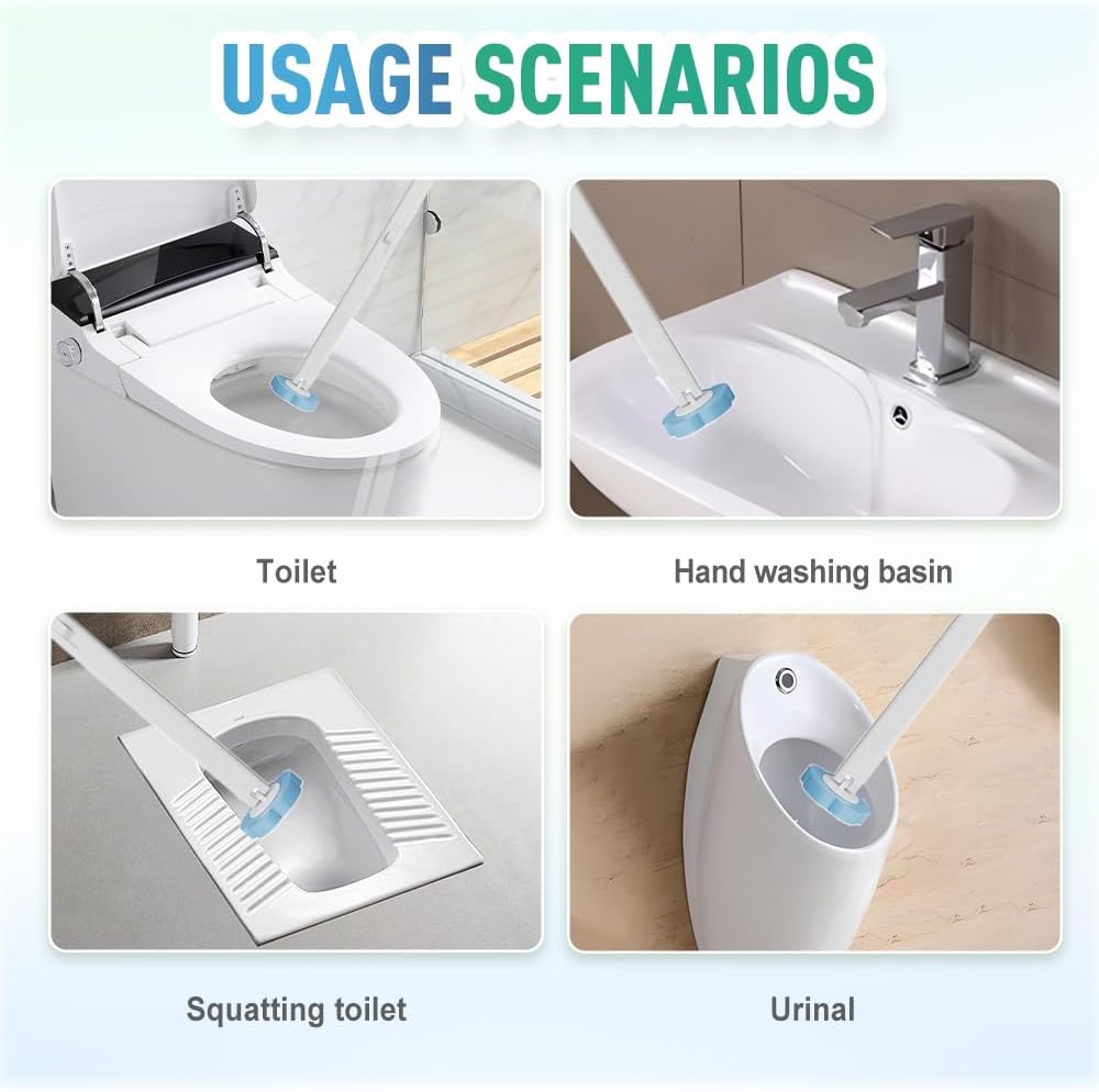 Conjunto de Escova Sanitária d - Plunger Toilet avaliação e preço
