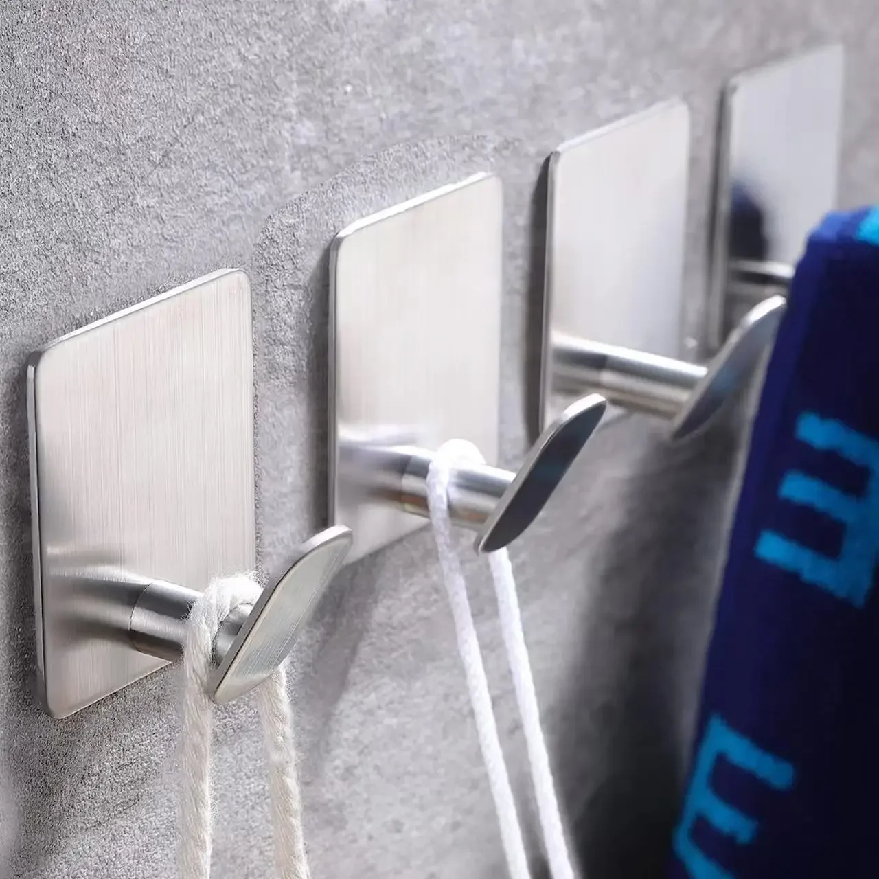 Ganchos Adesivos de Aço Inoxid - Towel Bar Stainless avaliação e preço