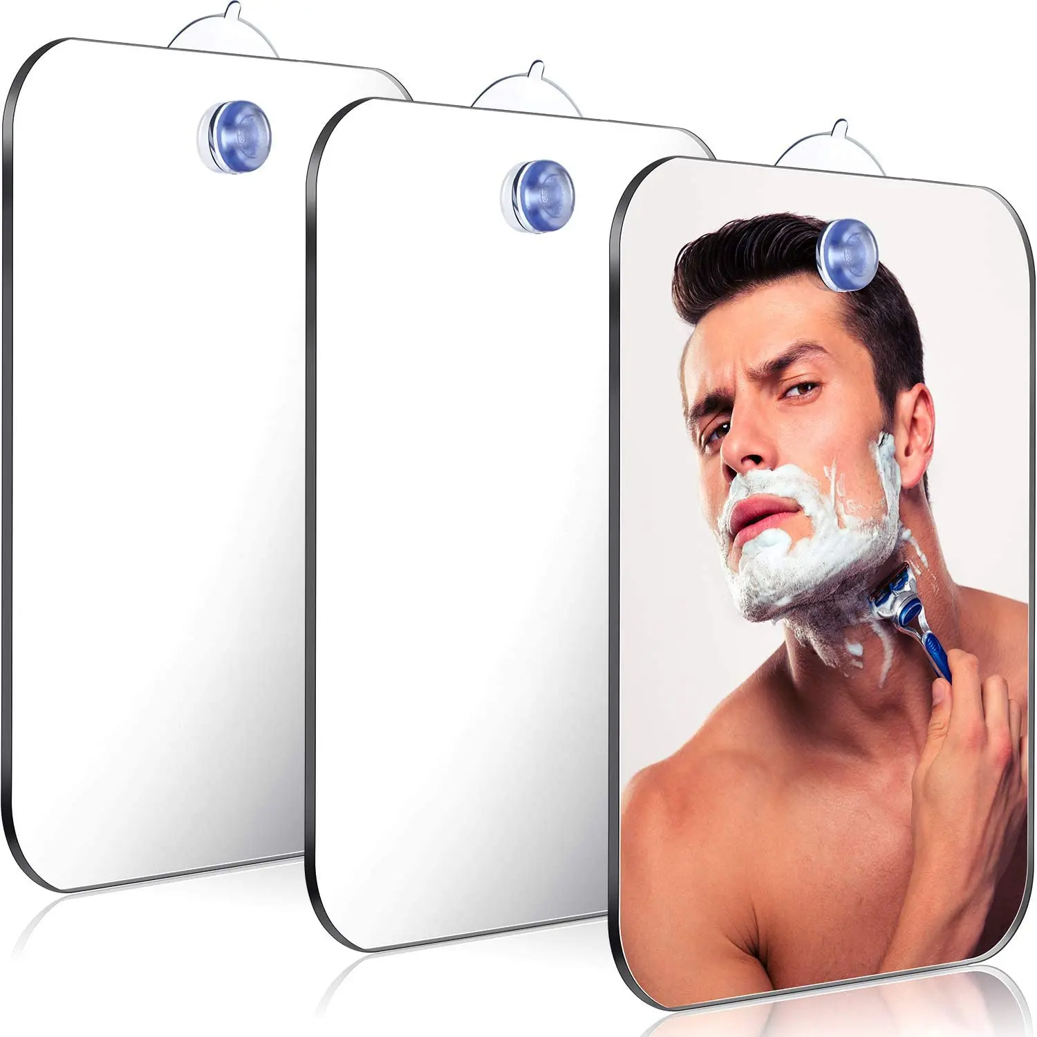 Espelho de viagem de sucção de - Shaving Mirror Suction avaliação e preço