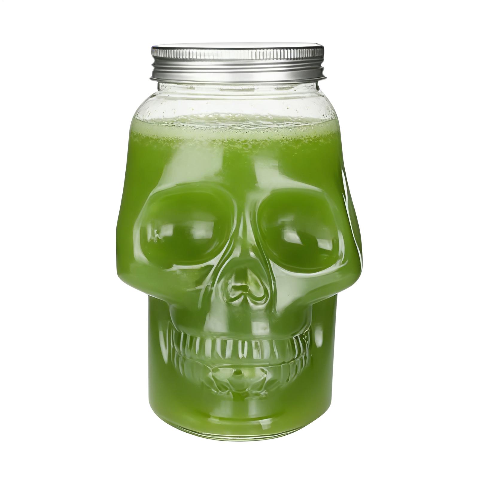Frascos de Caveira Reutilizáve - Bath Salts Jar avaliação e preço