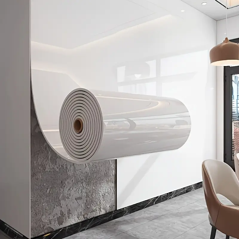 1 rolo de mármore grosso espum - Home Bathroom Wallpaper avaliação e preço