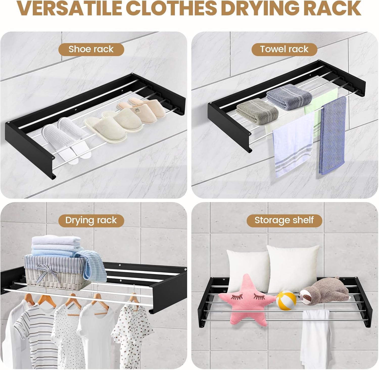 Rack de secagem de roupas mont - Towel Bar Stainless avaliação e preço