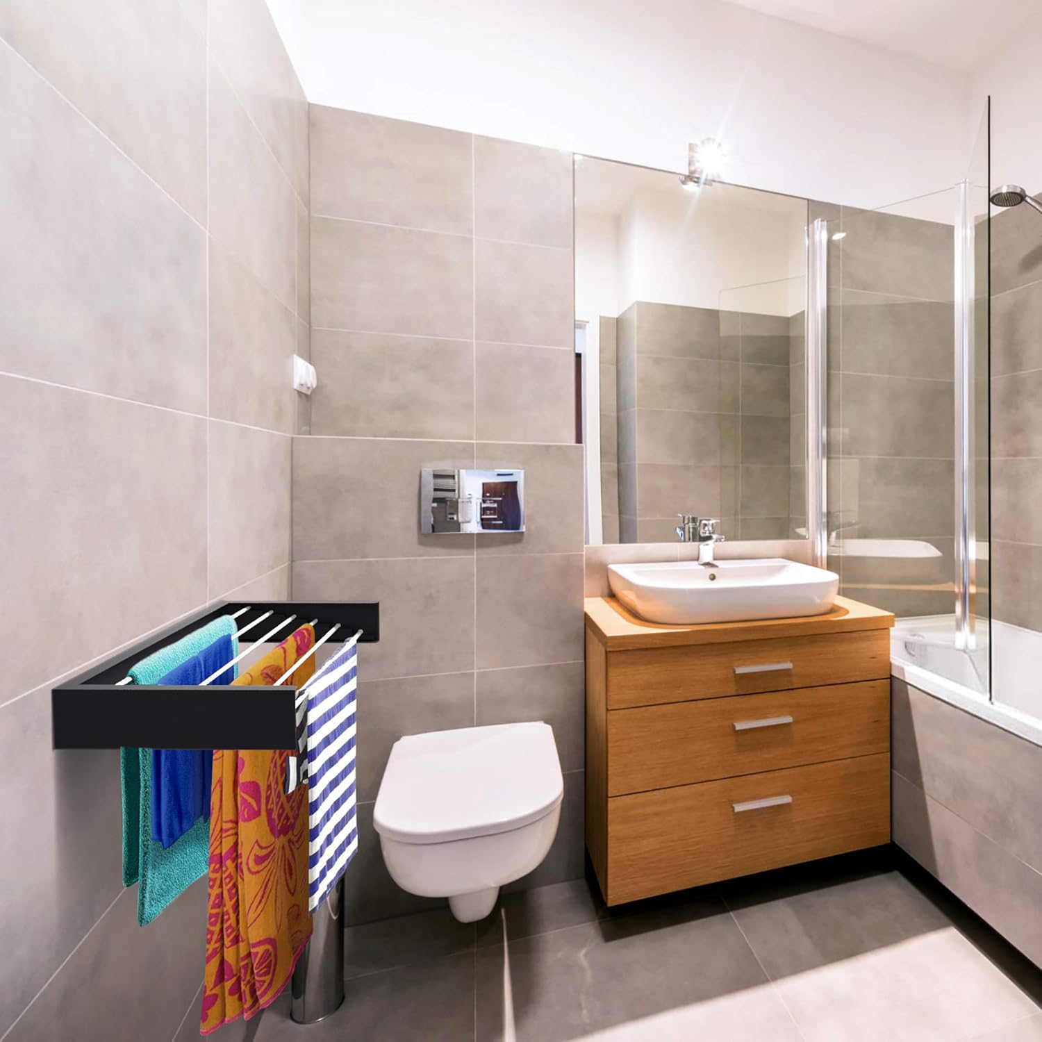 Rack de secagem de roupas mont - Towel Bar Stainless avaliação e preço