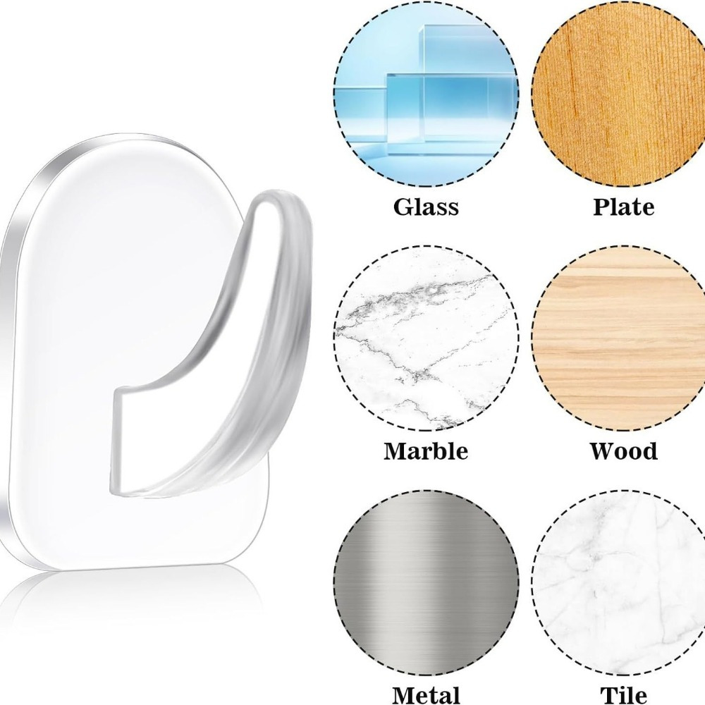 Mini ganchos pegajosos simples - Home Bathroom Door avaliação e preço