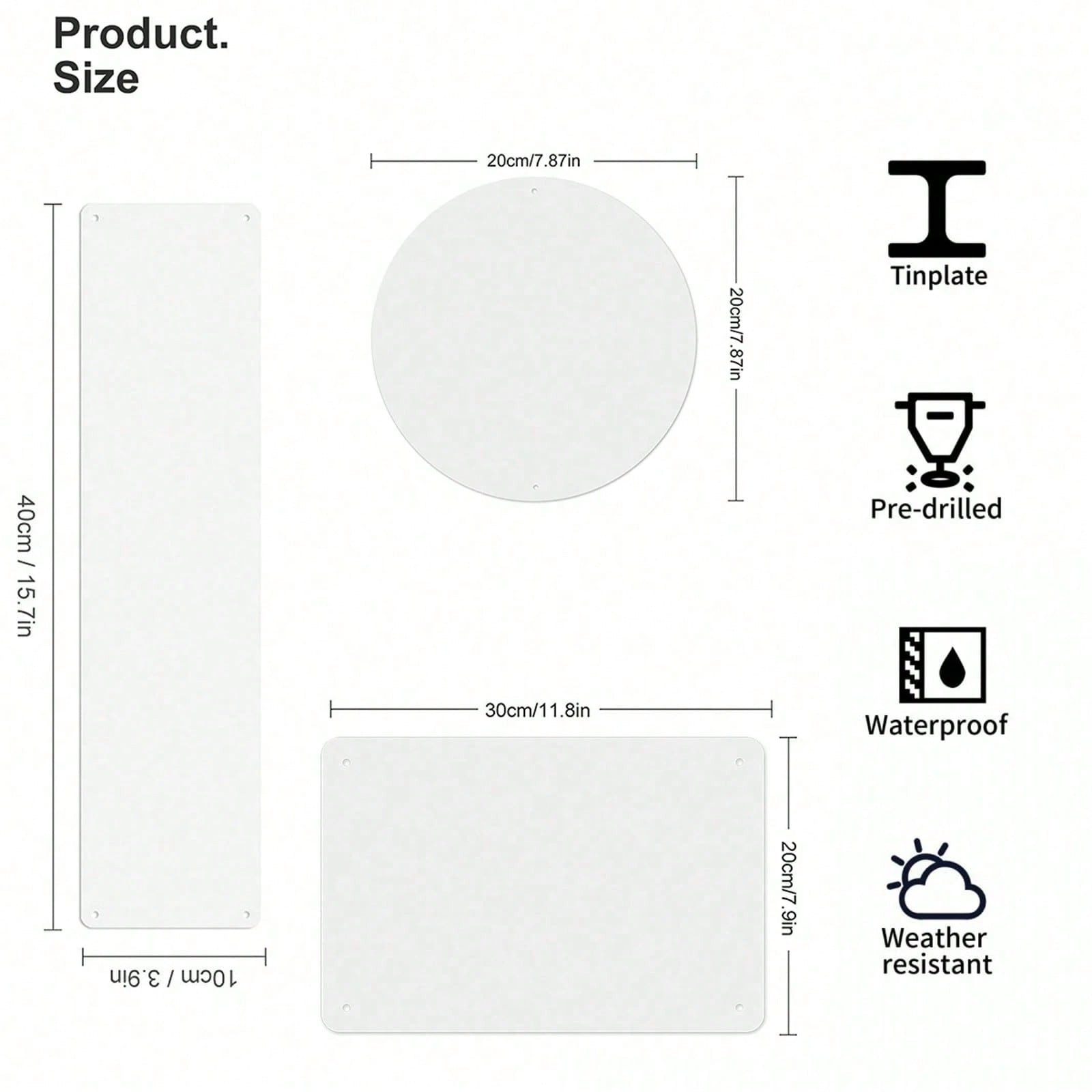 Placa de Madeira Vintage 2D Pl - Home Bathroom Door avaliação e preço