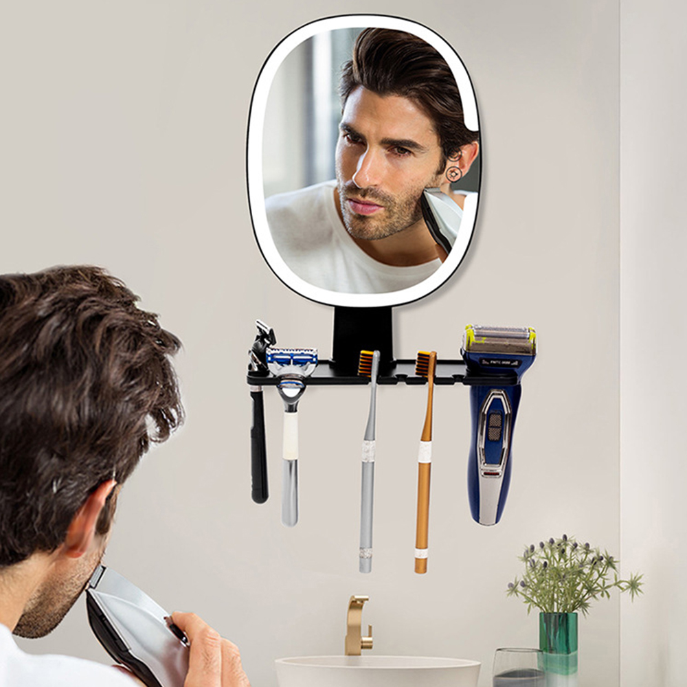 Espelho de chuveiro LED anti-e - Shaving Mirror Suction avaliação e preço