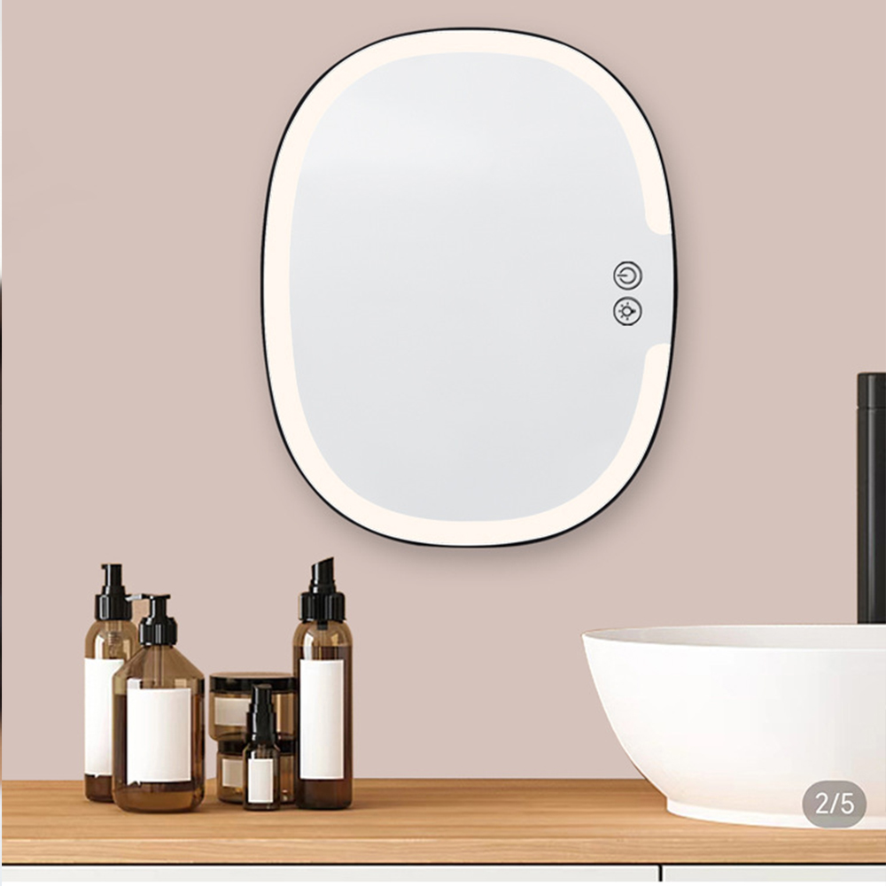 Espelho de chuveiro LED anti-e - Shaving Mirror Suction avaliação e preço