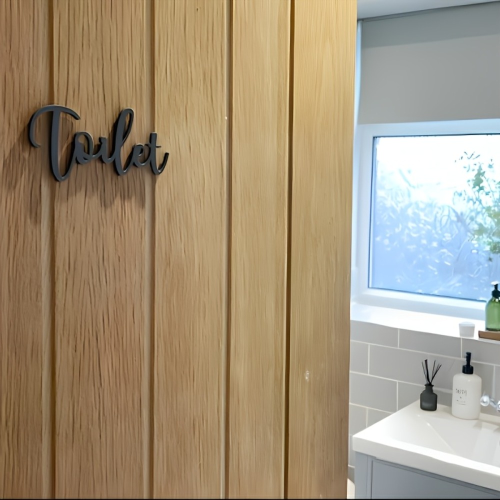 CIFBUY Placa de Sinalização Mo - Home Bathroom Door avaliação e preço
