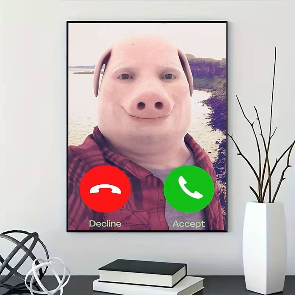 Pôster John Pork está Chamando - Home Bathroom Called avaliação e preço