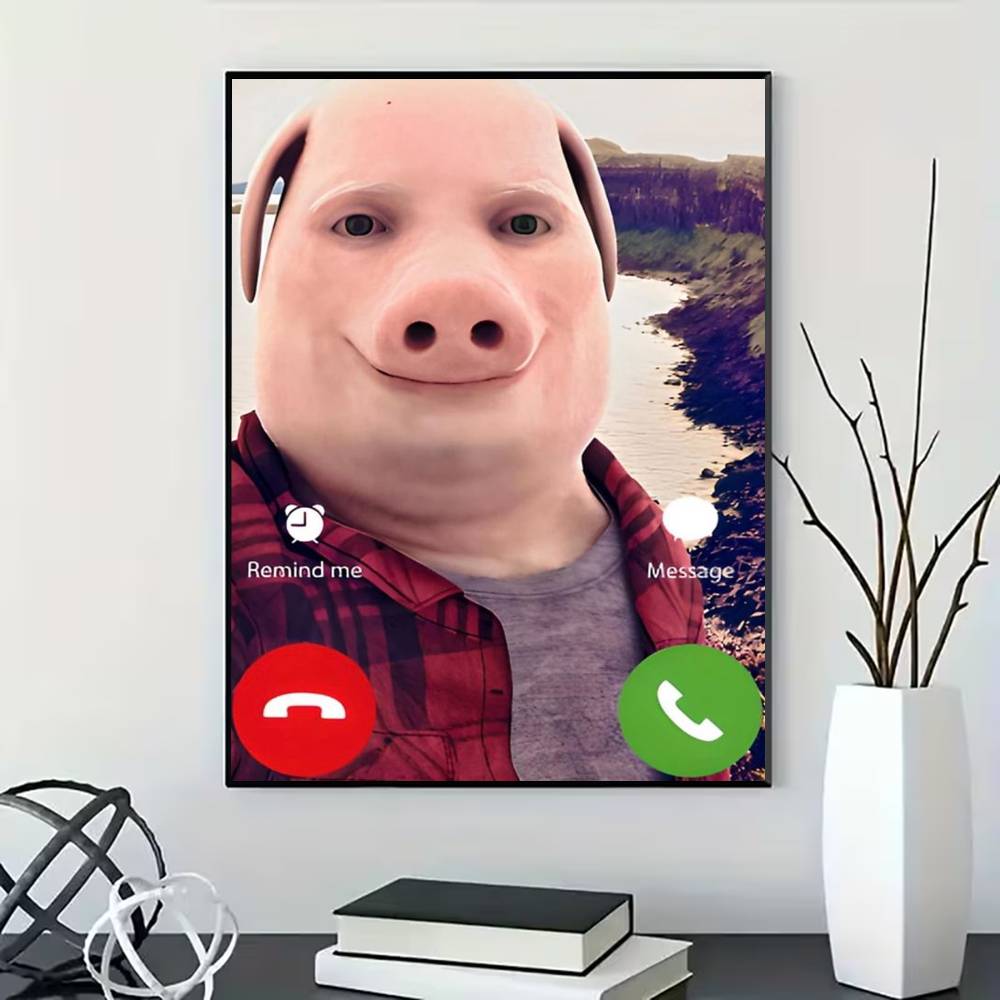 Pôster John Pork está Chamando - Home Bathroom Called avaliação e preço