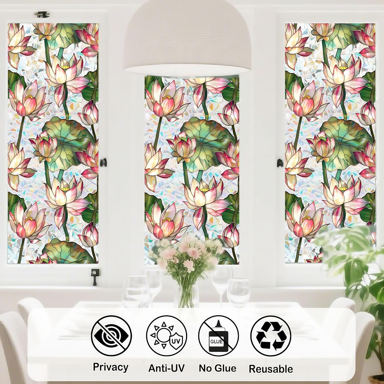 Película de Vidro Colorido Rai - Home Bathroom Window Tint avaliação e preço