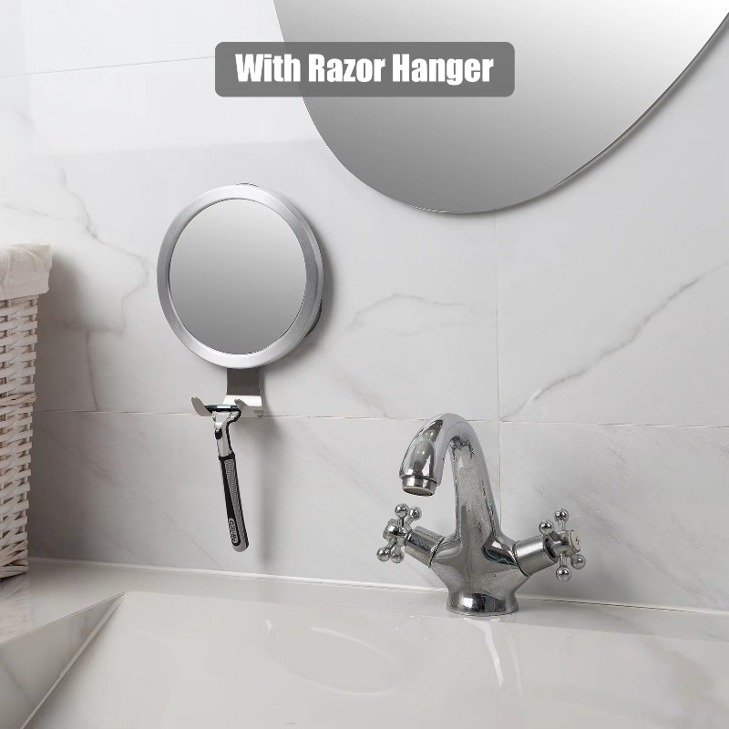 Espelho de Banheiro Antiembaça - Shaving Mirror Suction avaliação e preço