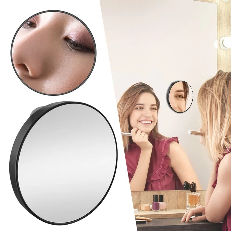 Espelho de ampliação 10x com v - Shaving Mirror Suction avaliação e preço