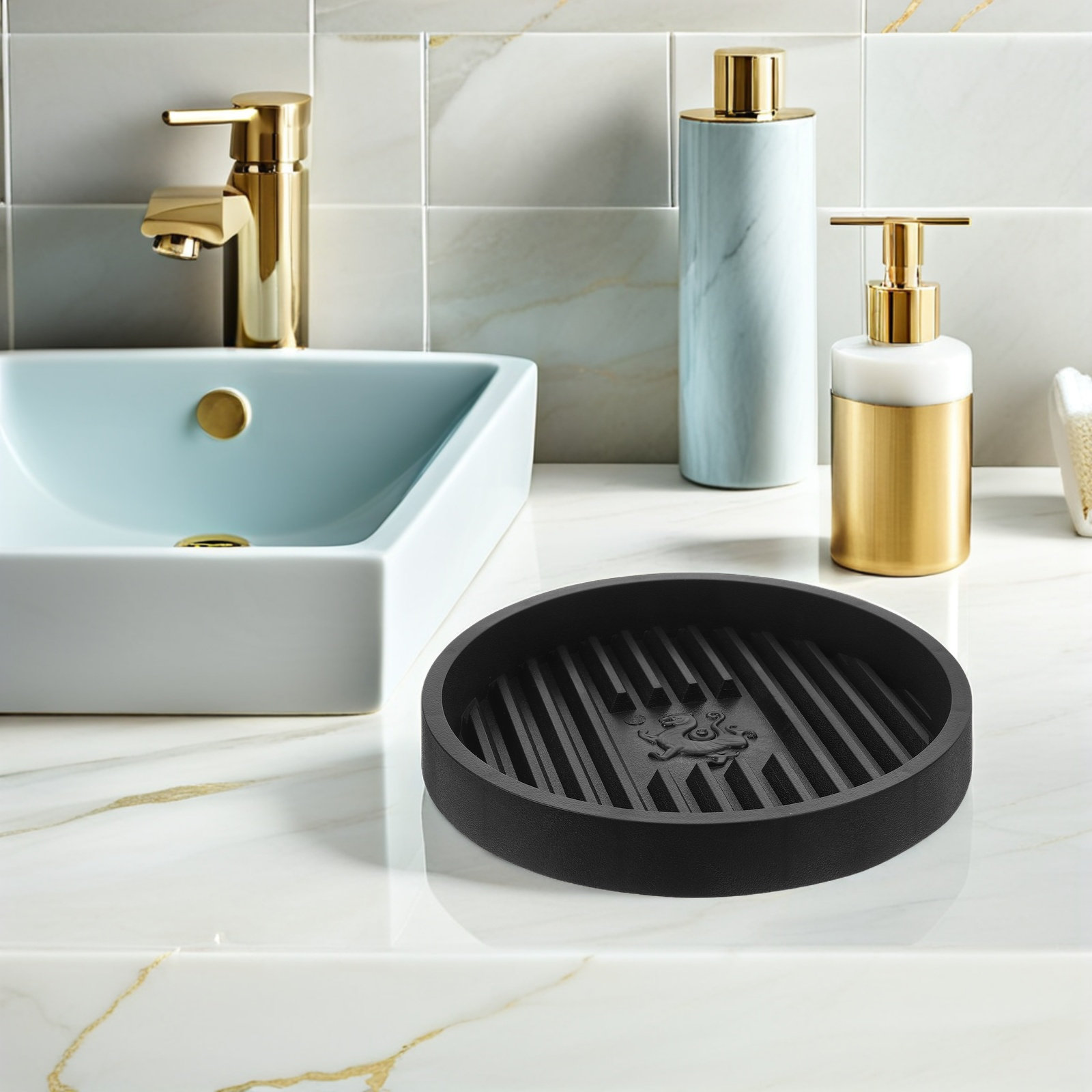 Suporte de Plástico Preto para - Plunger Toilet avaliação e preço