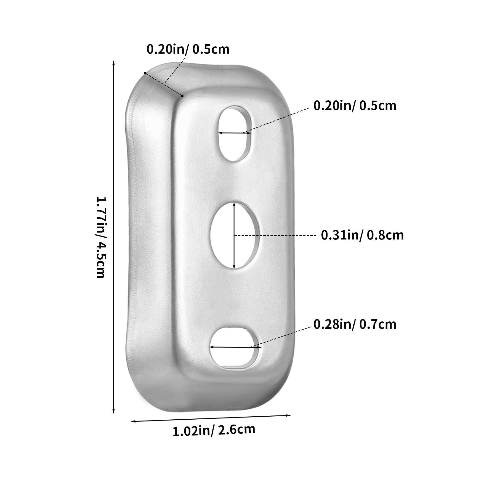 4 Peças de Placas de Base para - Towel Bar Stainless avaliação e preço