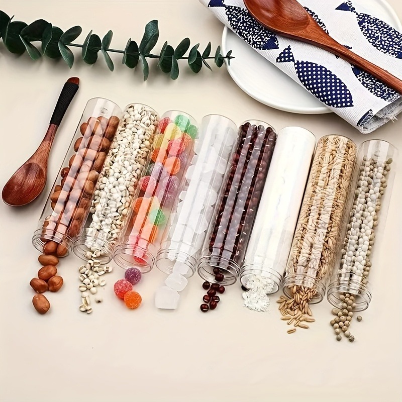Tubos transparentes de plástic - Bath Salts Jar avaliação e preço