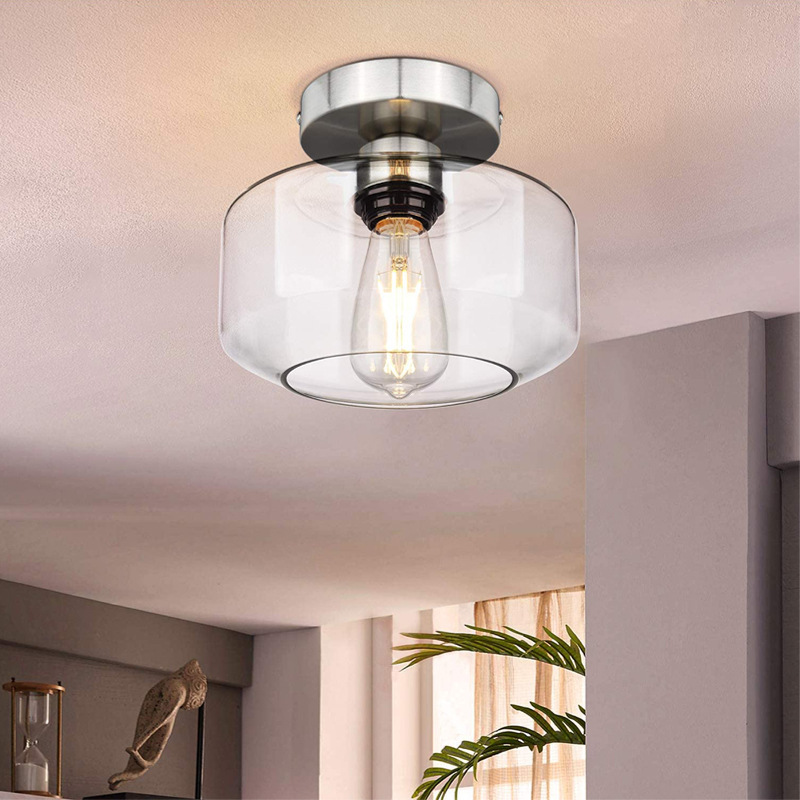 Luminárias de teto de vidro mo - Home Bathroom Design Simple avaliação e preço